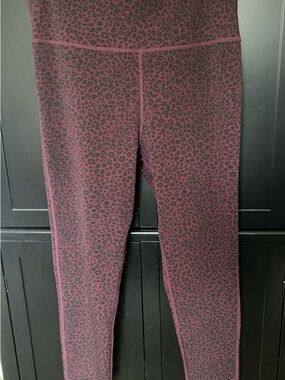 Laundry By Shelli Segal Kids Burgundy Leopard Leggings